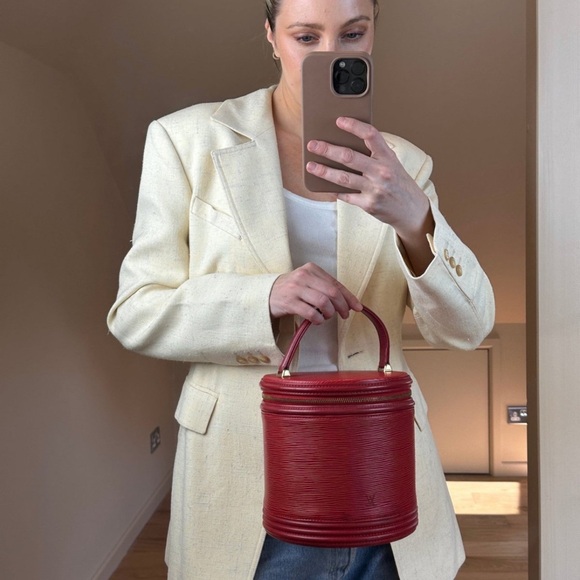 Louis Vuitton Epi Cannes Castillan Red - Picture 4 of 12